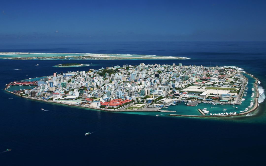 Aerial view of Male'